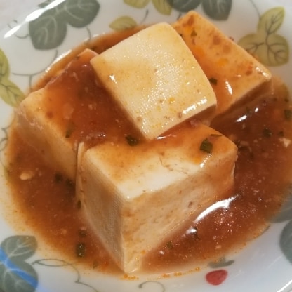 いつもと違う麻婆豆腐にチャレンジしてみたくて作りました！
とても美味しくて、ご飯がすすみました♪ごちそうさまでした！